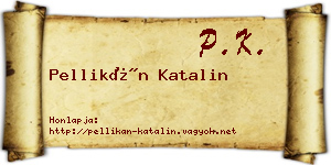 Pellikán Katalin névjegykártya