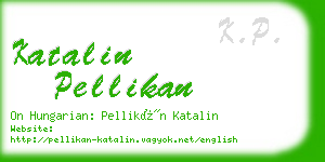 katalin pellikan business card